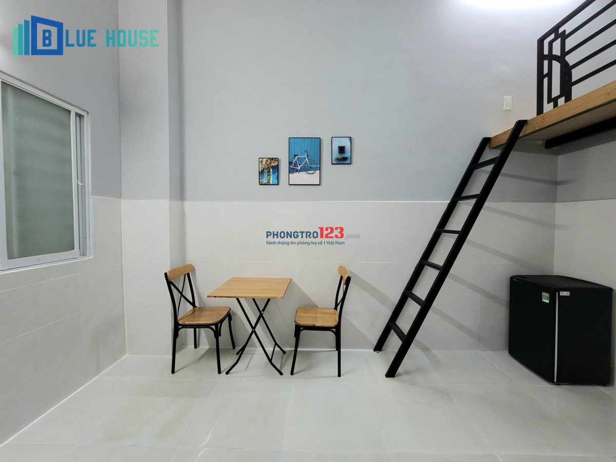 Studio + duplex full nội thất ngay Etown, cầu vượt Hoàng Hoa Thám, Đồng Xoài, Bình Giã