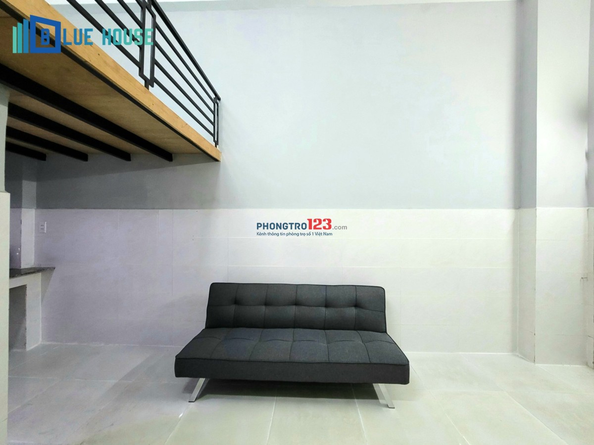 Studio + duplex full nội thất ngay Etown, cầu vượt Hoàng Hoa Thám, Đồng Xoài, Bình Giã