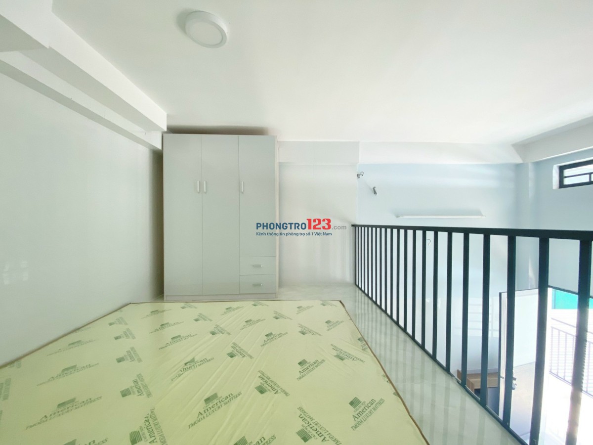 Trống Duplex Mới 100% Full Nội Thất Cửa Sổ Thoáng Gió Bao Ánh Sáng Tự Nhiên