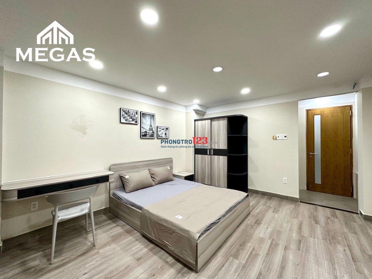 Căn Hộ Studio Cao Cấp Mới 100% - Full Nội Thất - Bancol Sau, Cửa Sổ Thoáng