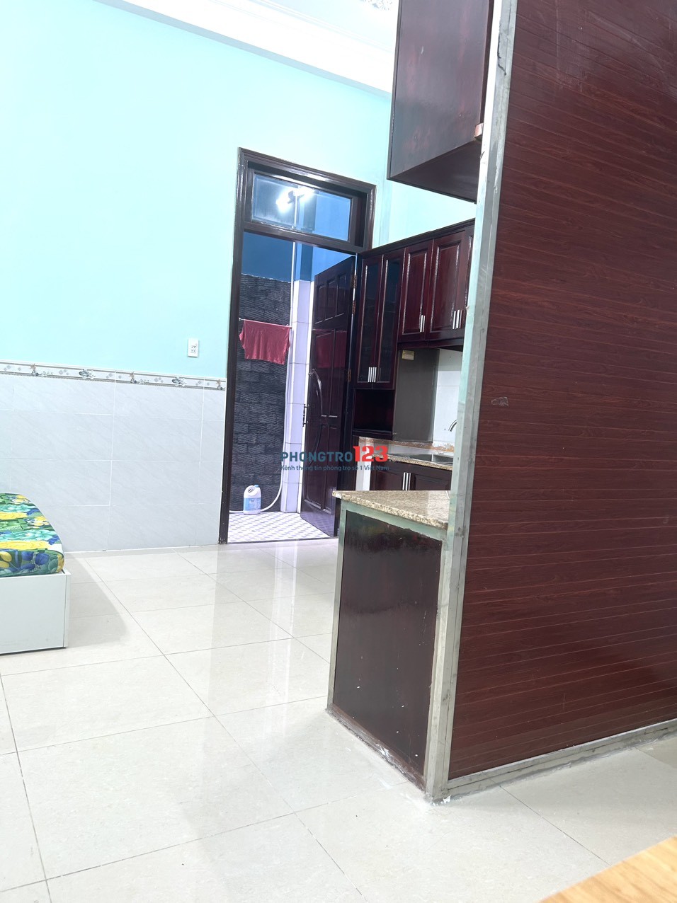 CHDV Đường Phan Anh Gần Ngã Tư 4 Xã, trệt full NT, sân sau, WC riêng