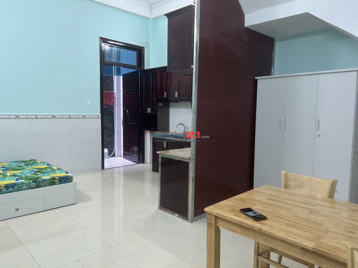 CHDV Đường Phan Anh Gần Ngã Tư 4 Xã, trệt full NT, sân sau, WC riêng