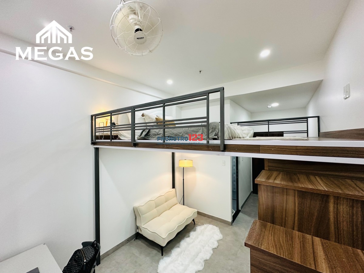 Chung Cư Duplex Cao Cấp Ban Công - View Kính Full Nội Thất - 45m2 - Lý Thường Kiệt - Ngã Tư Bảy Hiền - Chợ Tân Bình
