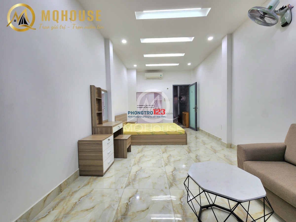 Căn Hộ Studio Ban Công Lớn_Full Nội Thất_Ngay Bắc Hải Lý Thường Kiệt