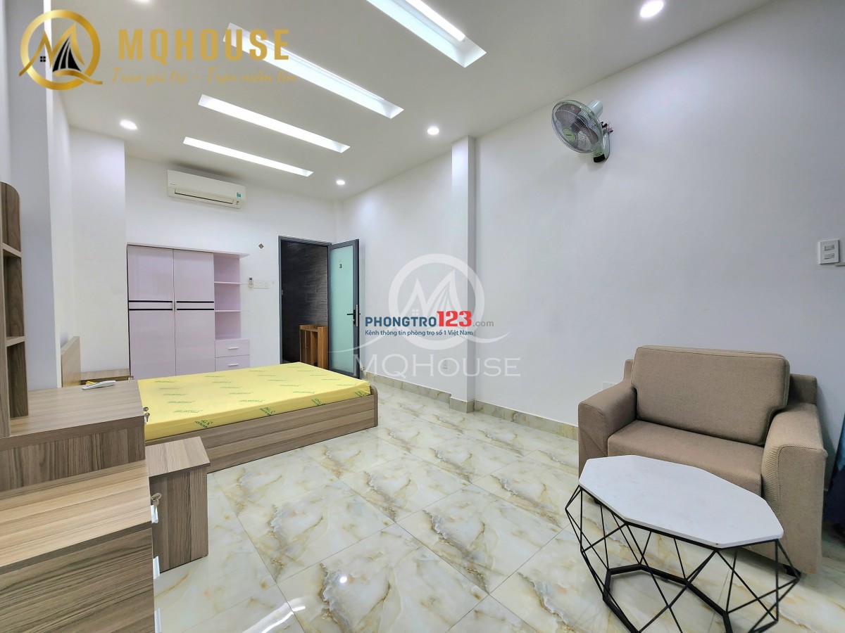 Căn Hộ Studio Ban Công Lớn_Full Nội Thất_Ngay Bắc Hải Lý Thường Kiệt