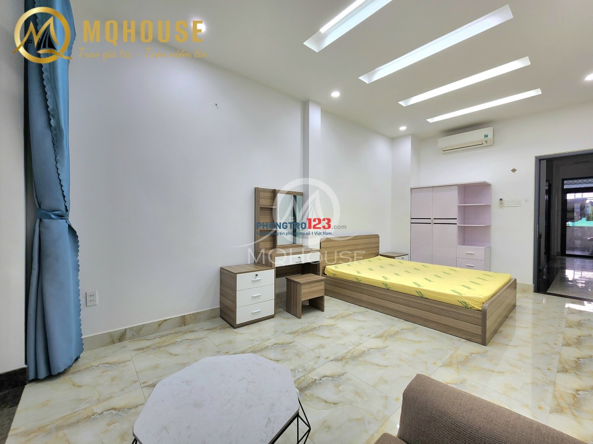 Căn Hộ Studio Ban Công Lớn_Full Nội Thất_Ngay Bắc Hải Lý Thường Kiệt