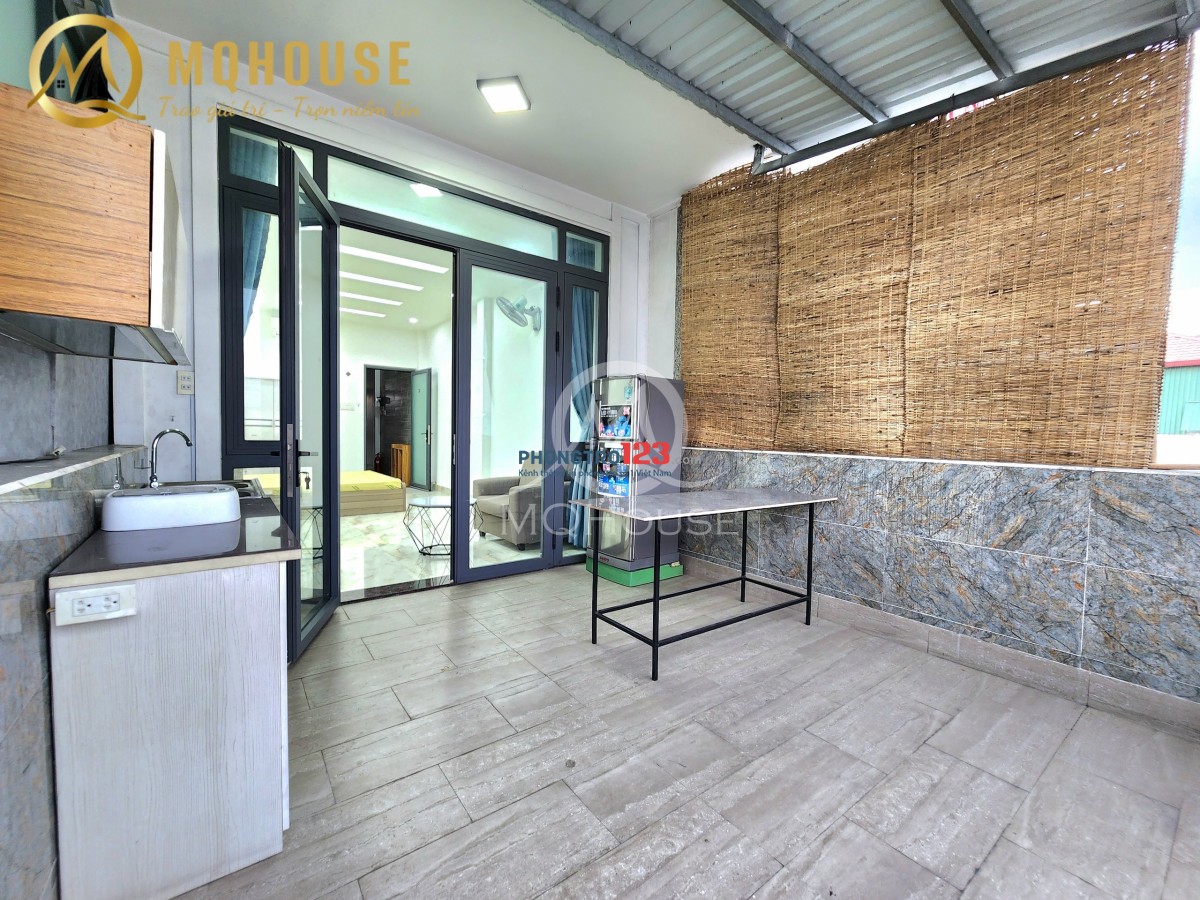 Căn Hộ Studio Ban Công Lớn_Full Nội Thất_Ngay Bắc Hải Lý Thường Kiệt