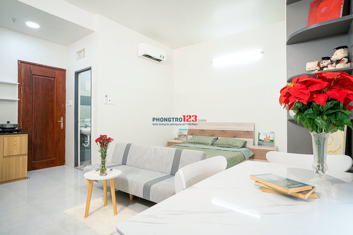 Căn hộ full nt • Nguyễn Văn Cừ, vòng xoay Trung Sơn