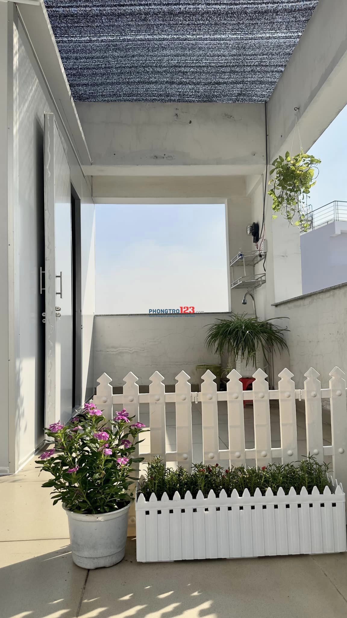 Cho thuê phòng trọ thoáng mát view đẹp tầng 4 Dương Quảng Hàm p5 Gò Vấp giá rẻ