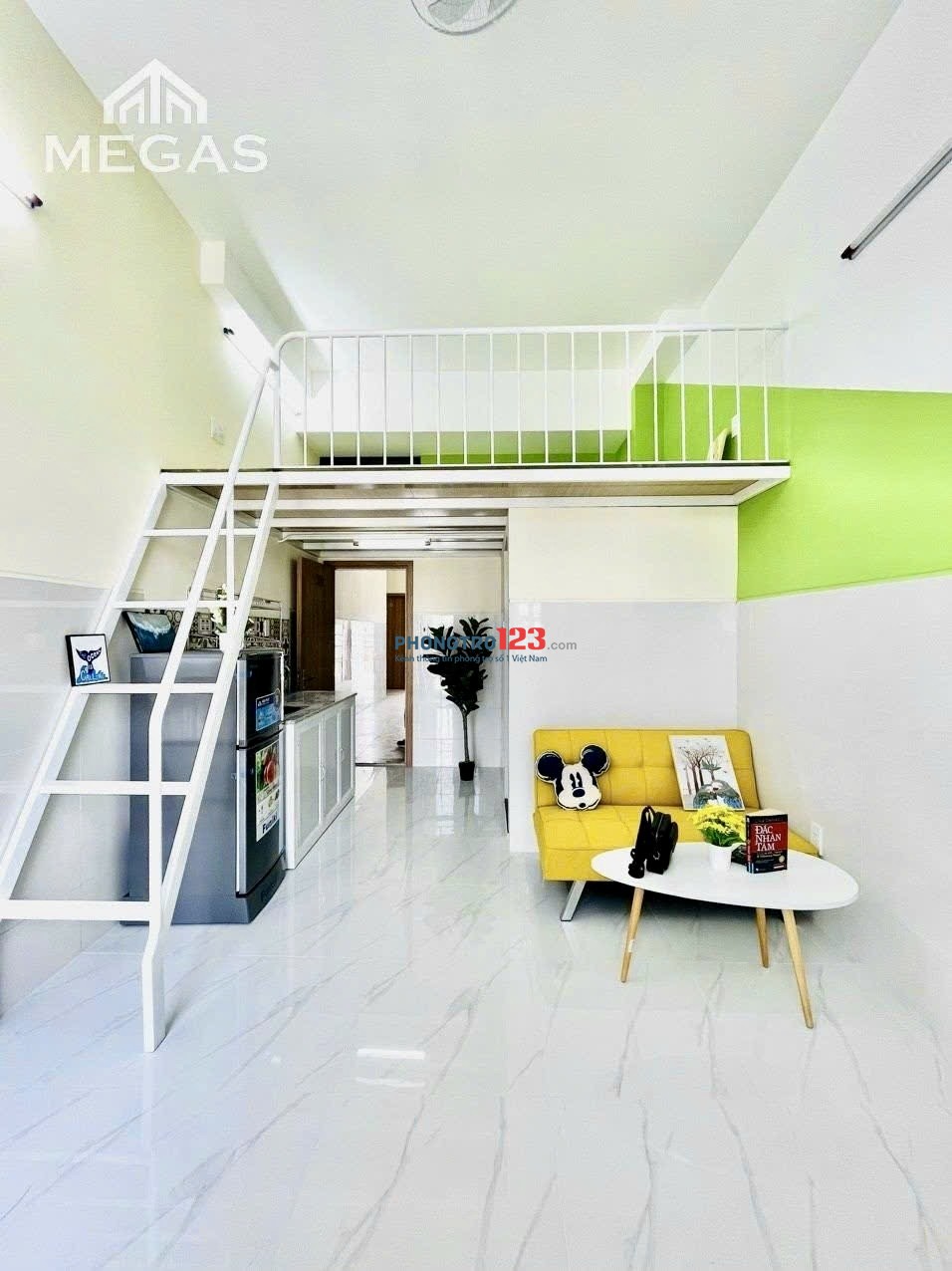 Cho thuê căn hộ 30m2 duplex có ban công, full nội thất, an ninh tiện nghi, giá siêu ưu đãi cho HSSV