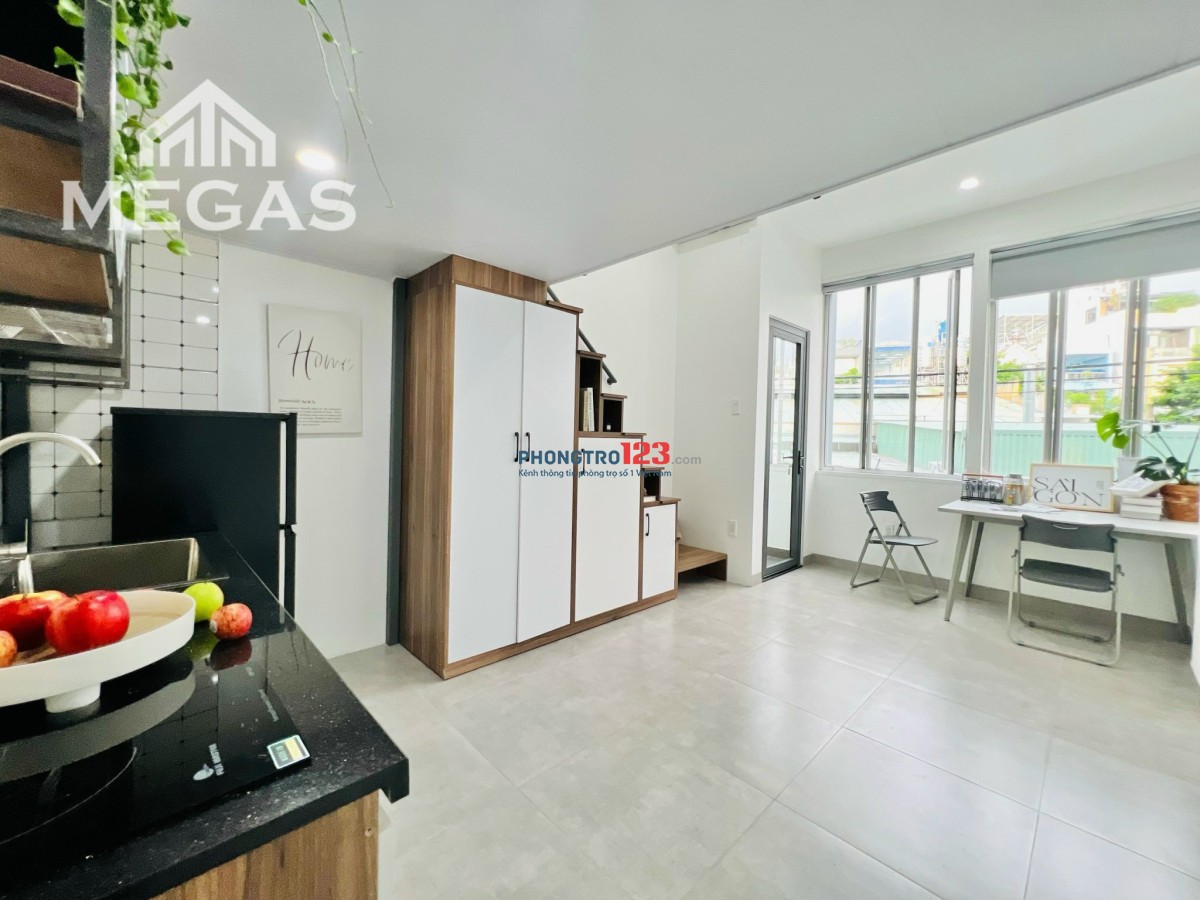 Cho thuê chung cư mini duplex 35m2 ngay Lũy Bán Bích, full nội thất, an ninh tiện nghi hiện đại, giá rẻ