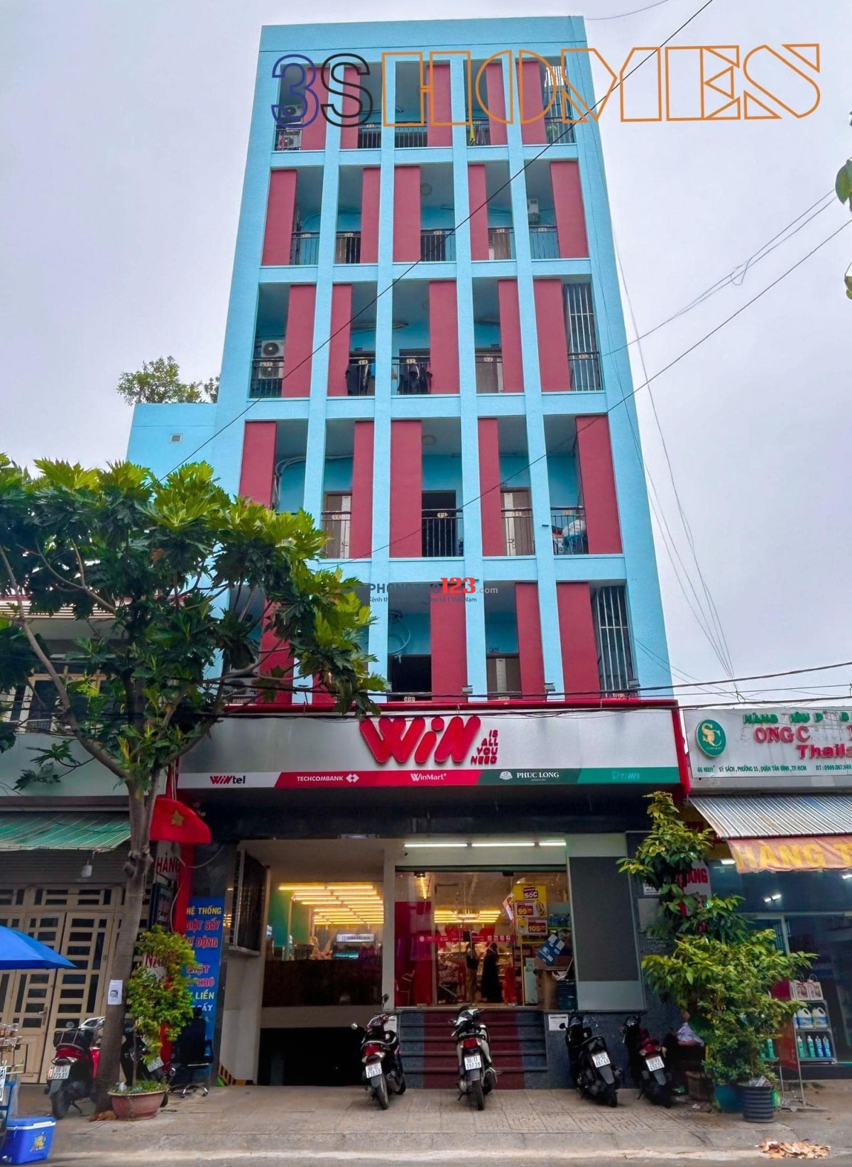 Cho thuê phòng giá rẻ gần chợ chung cư Ruby 2, Chợ Tân Trụ, siêu thị winmart, trường học,...