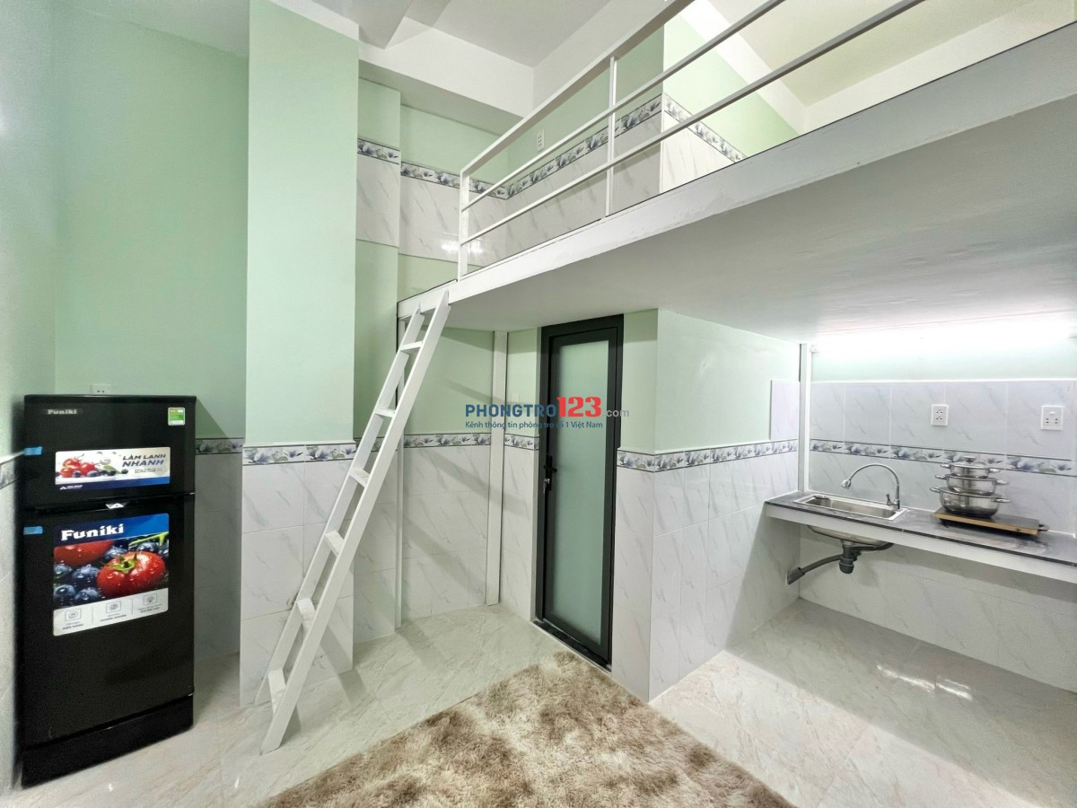 NHÀ MỚI XÂY, ĐẬP HỘP NỘI THẤT , gần Đại học Công Nghiệp, có thể ở ngay! Qua sớm để chọn phòng đẹp!!
