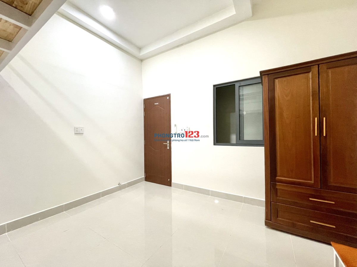 Phòng New Gác Lững Mới Xây Bình Thạnh - Ngay Nguyên Hồng - Full Nội Thất