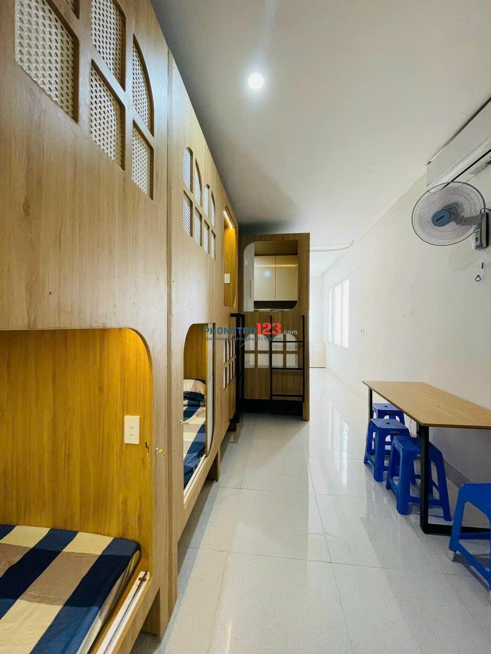 Phòng mini 1 người - sleepbox cao cấp gần Phan Xích Long, Phú Nhuận. Gía từ 1TR6 bao phí