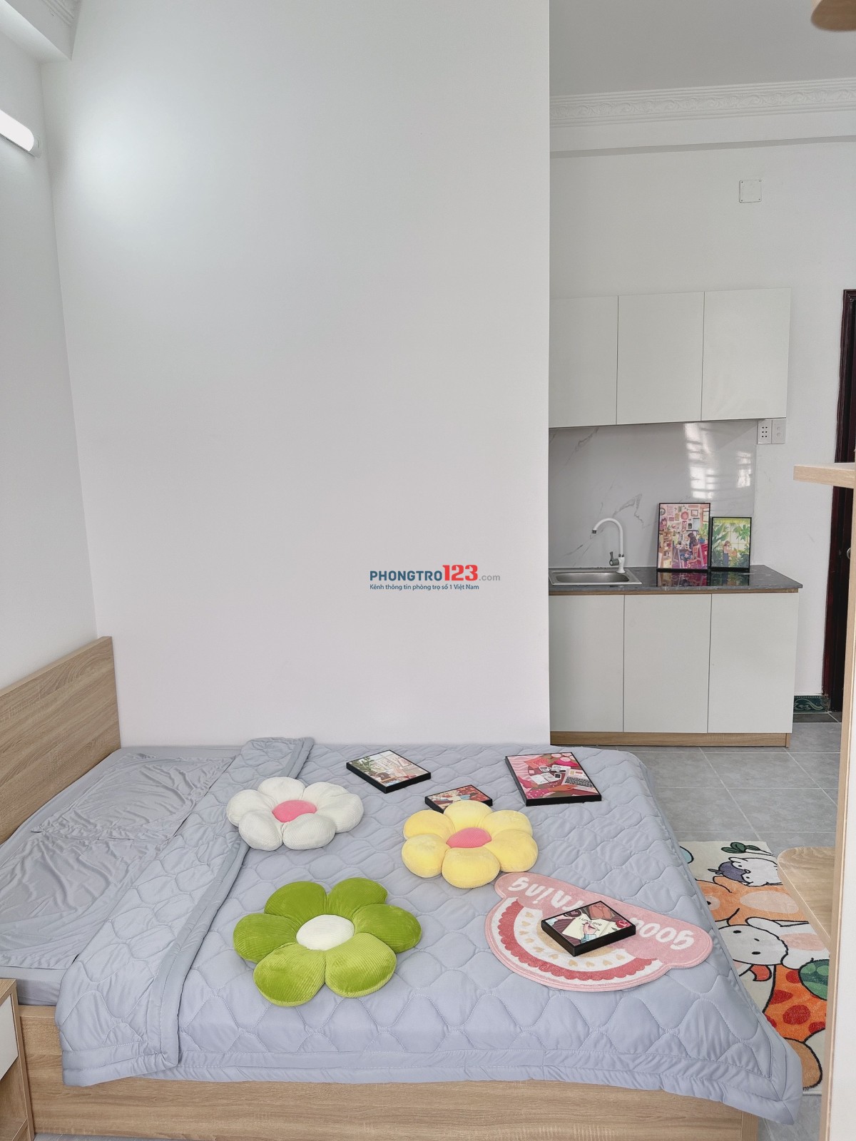 Cho thuê căn hộ mới 100%, Sát Cầu Chữ Y, Tiện Qua Đh Sài Gòn, Đh Sư Phạm, Kinh Tế, ĐH Y Dược