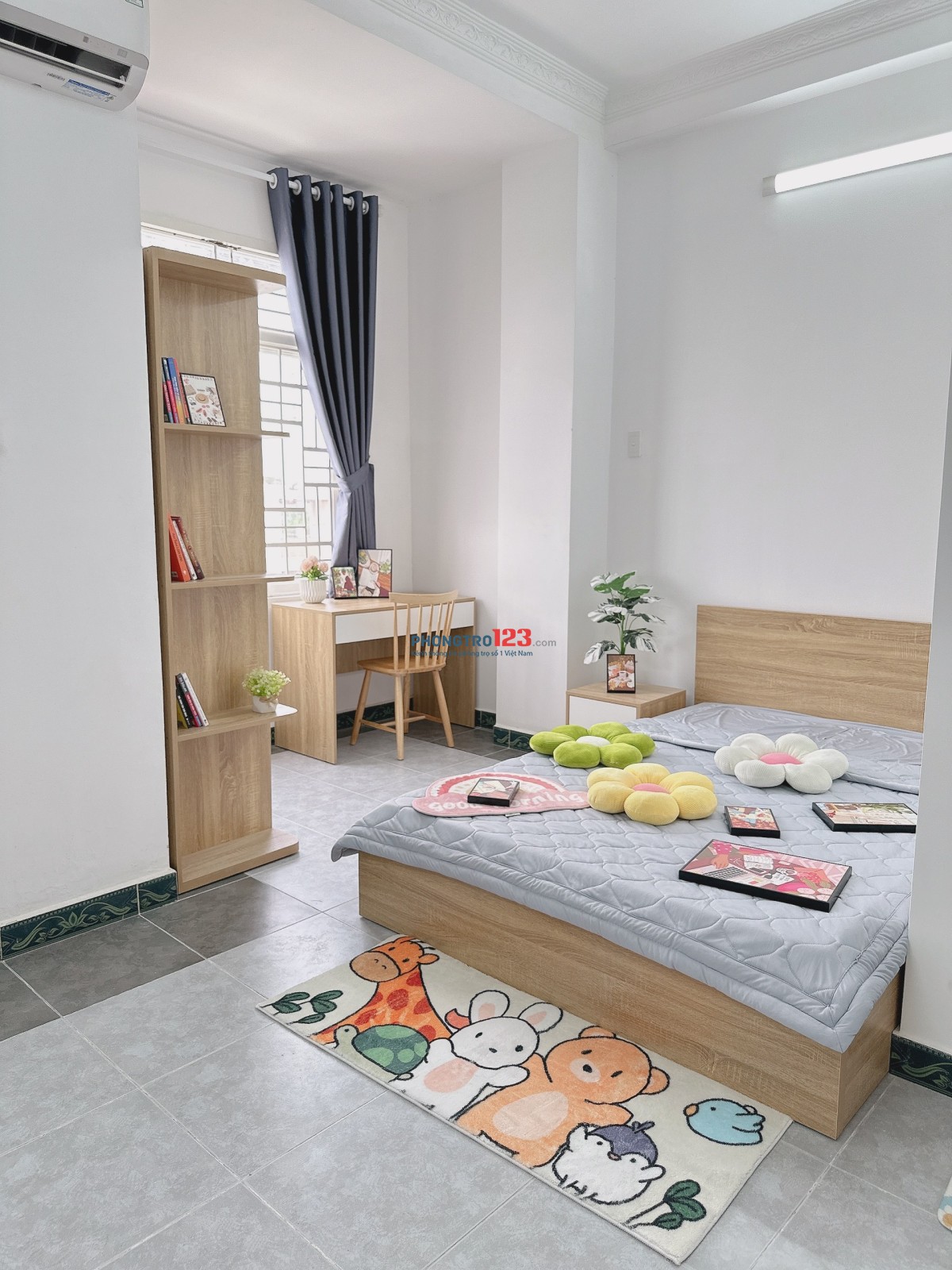Cho thuê căn hộ mới 100%, Sát Cầu Chữ Y, Tiện Qua Đh Sài Gòn, Đh Sư Phạm, Kinh Tế, ĐH Y Dược