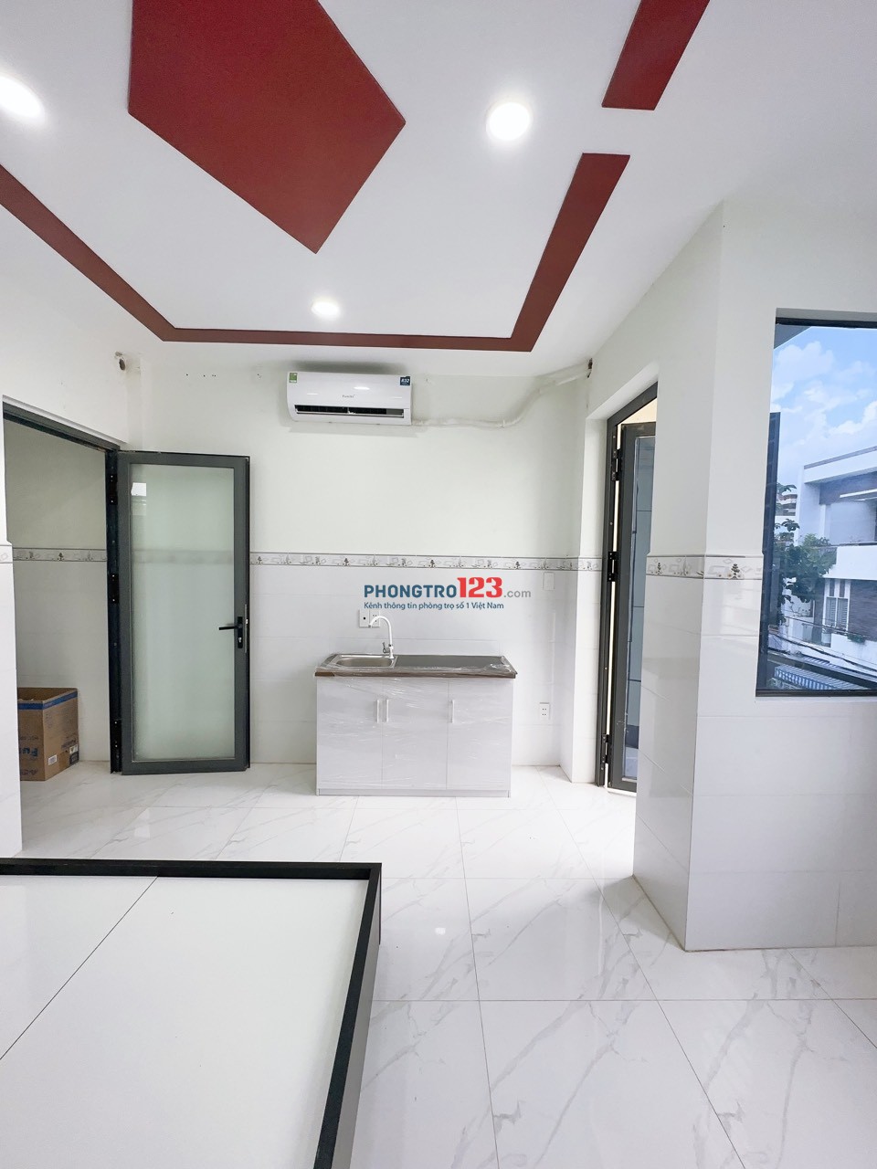 Studio ban công, full nội thất như hình, khu Tên Lửa, gần Aeon Mall Bình Tân