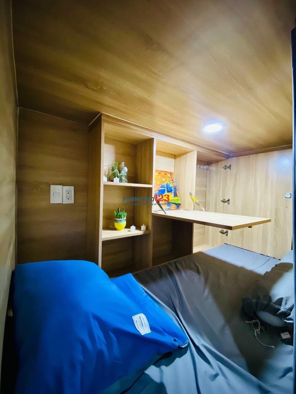 Cho thuê phòng sleepbox, mini phù hợp cho 1 người ở, đầy đủ tiện nghi tại 38 Nguyễn Văn Trỗi, quận Phú Nhuận