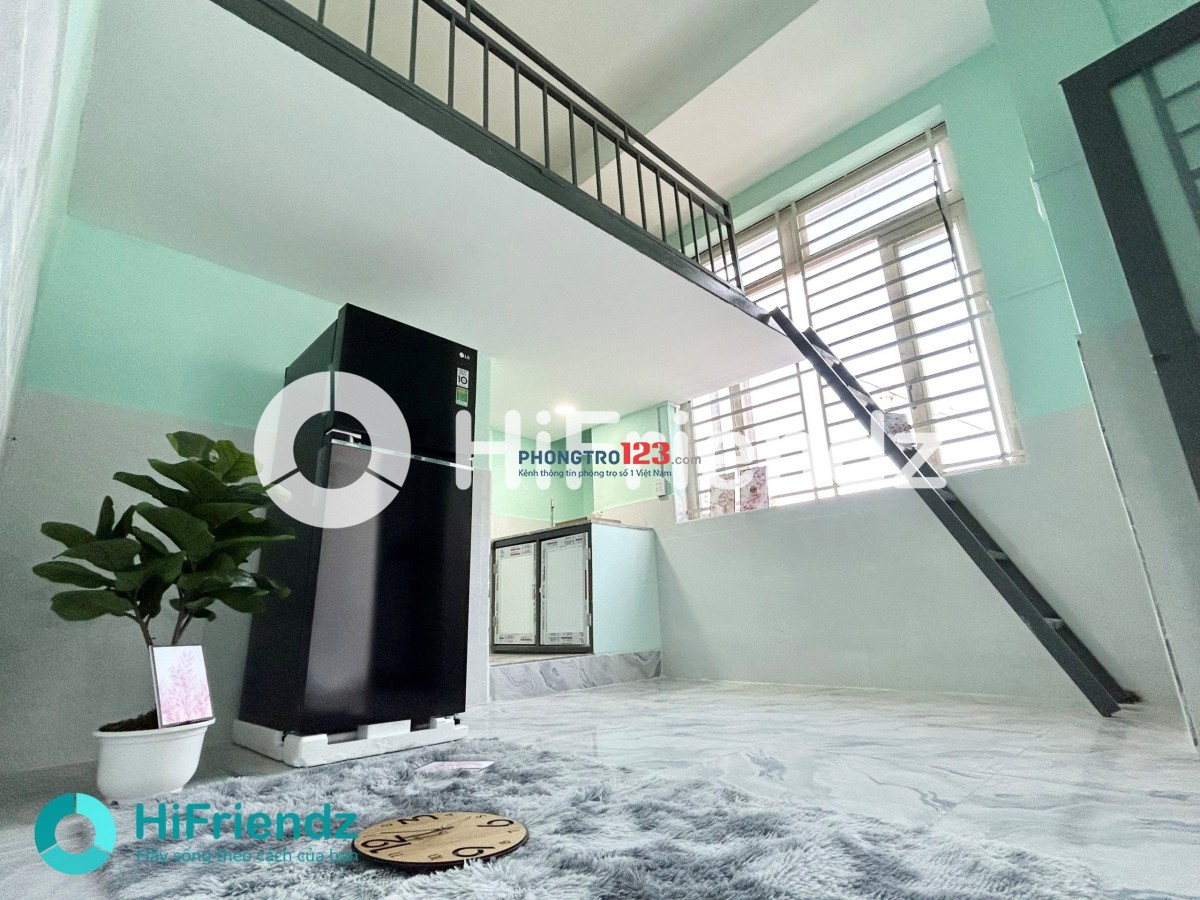 Khai trương duplex full nội thất, cửa sổ trời, gần Galaxy Tân Bình, Đại học Văn Hiến, Tân Phú