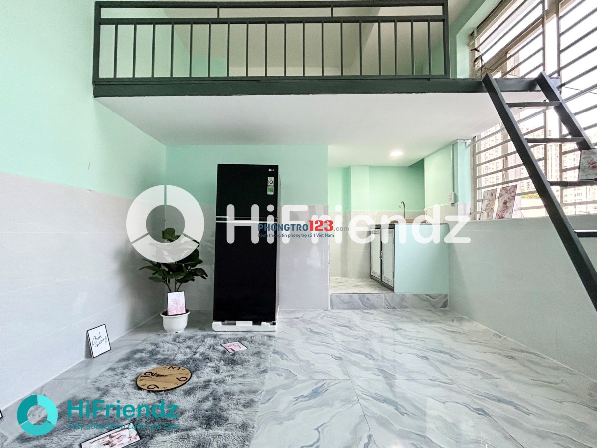 Khai trương duplex full nội thất, cửa sổ trời, gần Galaxy Tân Bình, Đại học Văn Hiến, Tân Phú