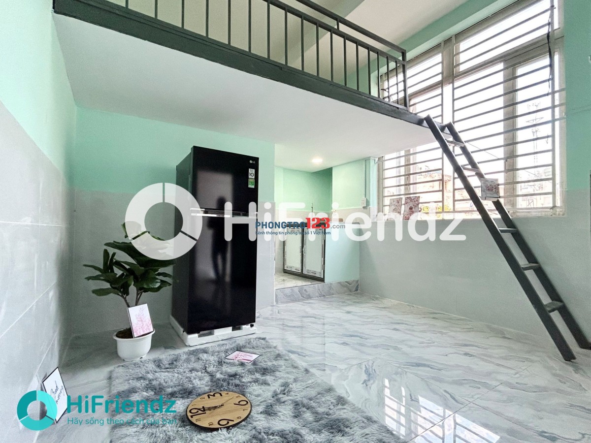 Khai trương duplex full nội thất, cửa sổ trời, gần Galaxy Tân Bình, Đại học Văn Hiến, Tân Phú