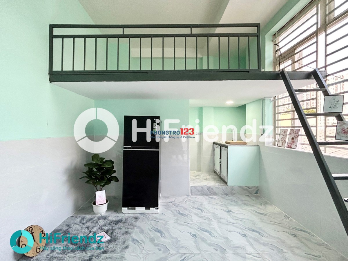 Khai trương duplex full nội thất, cửa sổ trời, gần Galaxy Tân Bình, Đại học Văn Hiến, Tân Phú