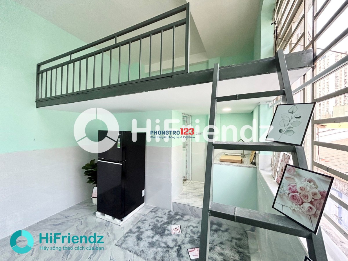 Khai trương duplex full nội thất, cửa sổ trời, gần Galaxy Tân Bình, Đại học Văn Hiến, Tân Phú