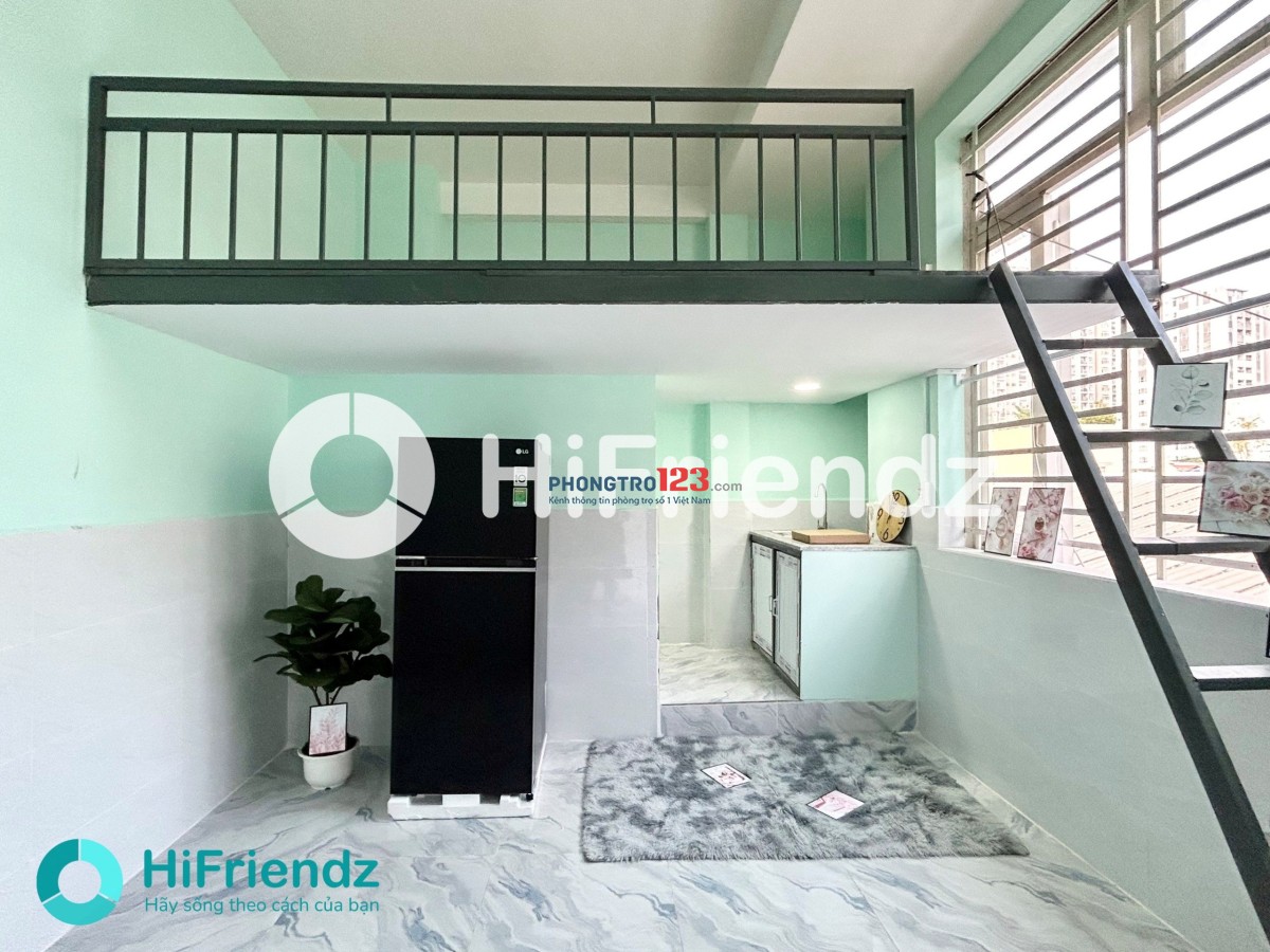 Khai trương duplex full nội thất, cửa sổ trời, gần Galaxy Tân Bình, Đại học Văn Hiến, Tân Phú