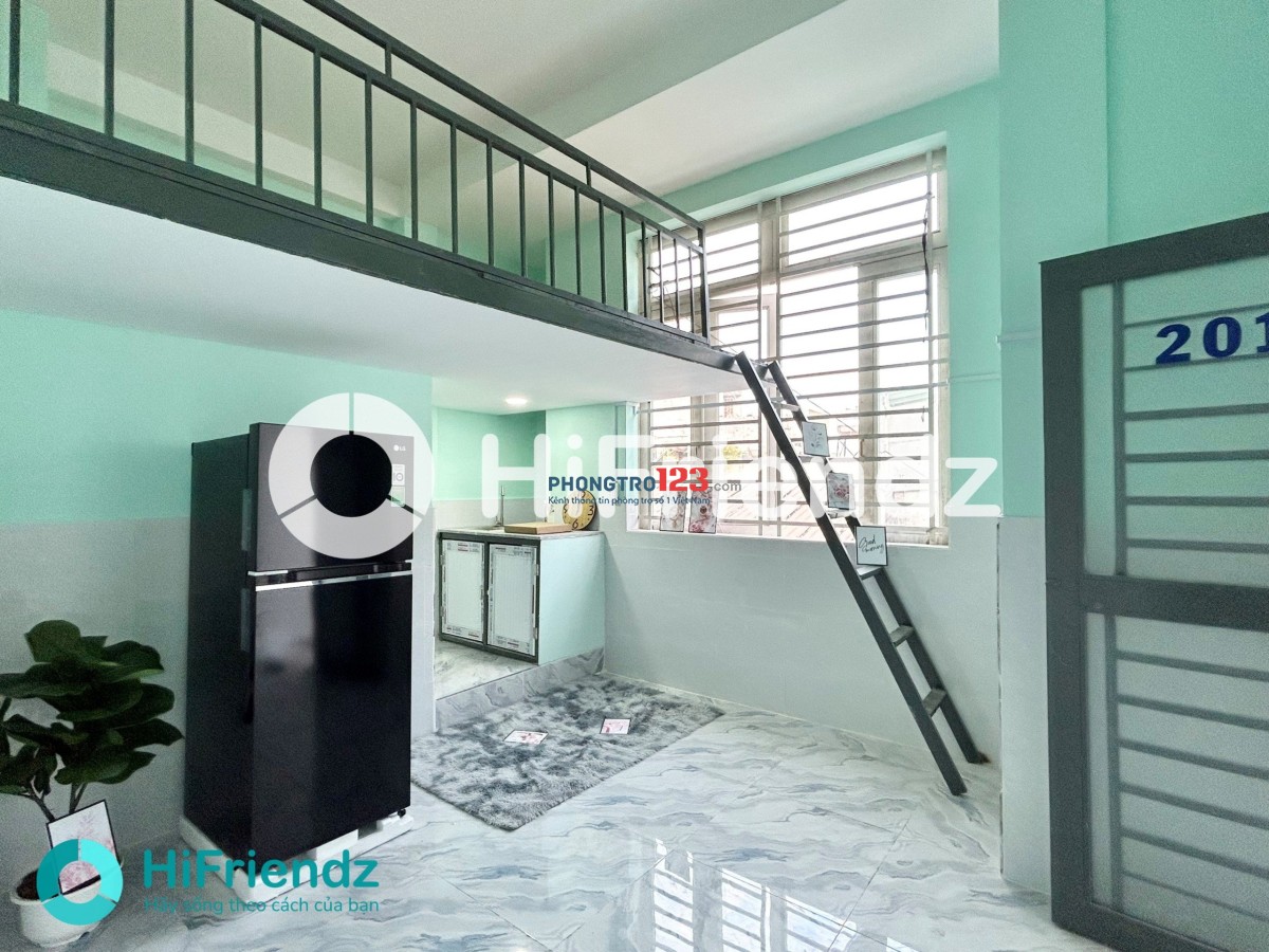 Khai trương duplex full nội thất, cửa sổ trời, gần Galaxy Tân Bình, Đại học Văn Hiến, Tân Phú