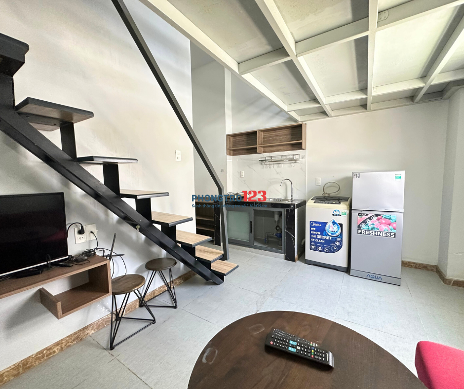 Căn hộ dịch vụ Quận 7. Duplex Full nội thất, đầy đủ tiện nghi - LH: 0931609000