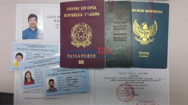 Đăng ký tạm trú để người nước ngoài thuê trọ tại Việt Nam