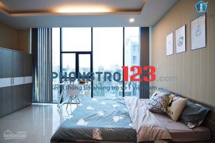 Studio full nội thất ban công cửa sổ lớn gần quận 7 quận 4 Bình Chánh