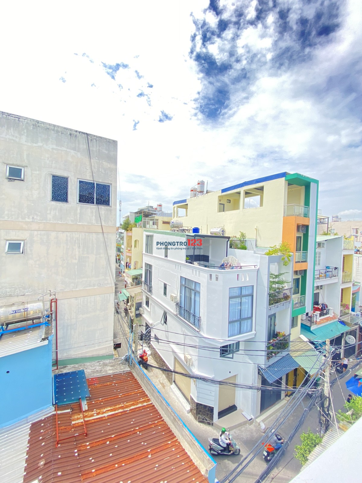 Phòng 25m2 3tr5 cửa sổ thoáng hẻm 76/48A Phan Tây Hồ giáp PXLong