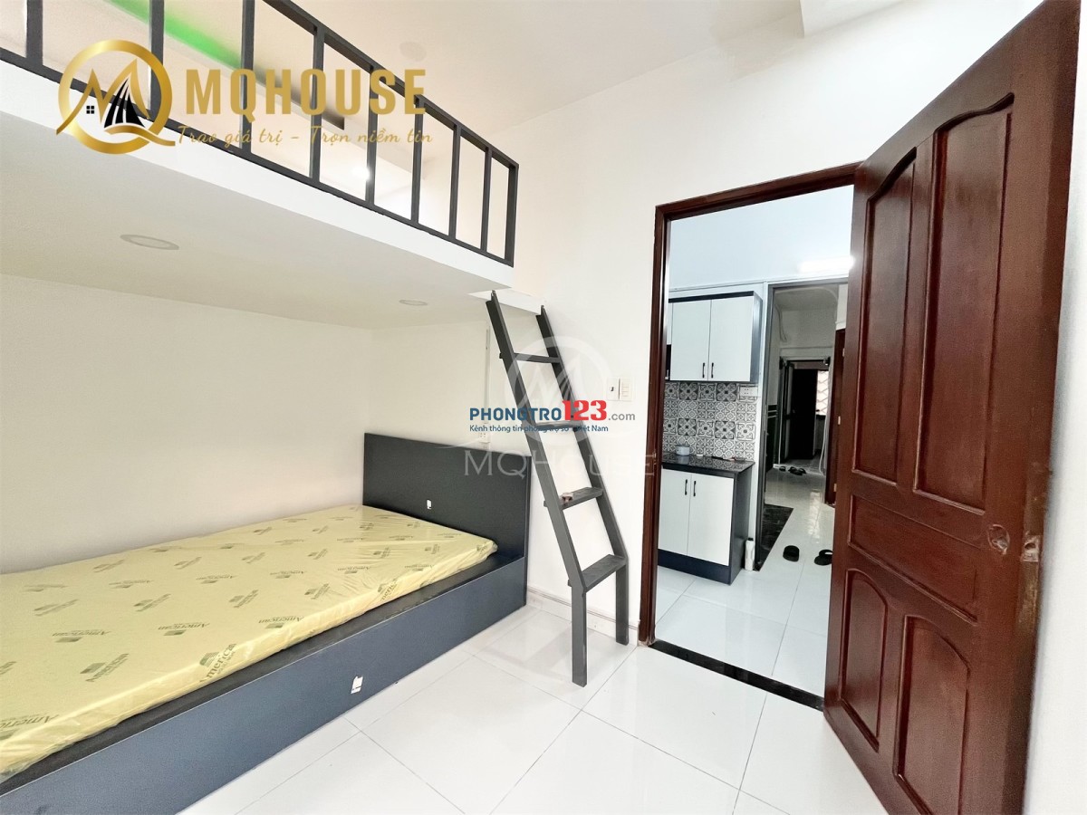 Cho thuê phòng Duplex Bình Thạnh, Gần Ngã Tư Hàng Xanh, 5tr8, 7tr