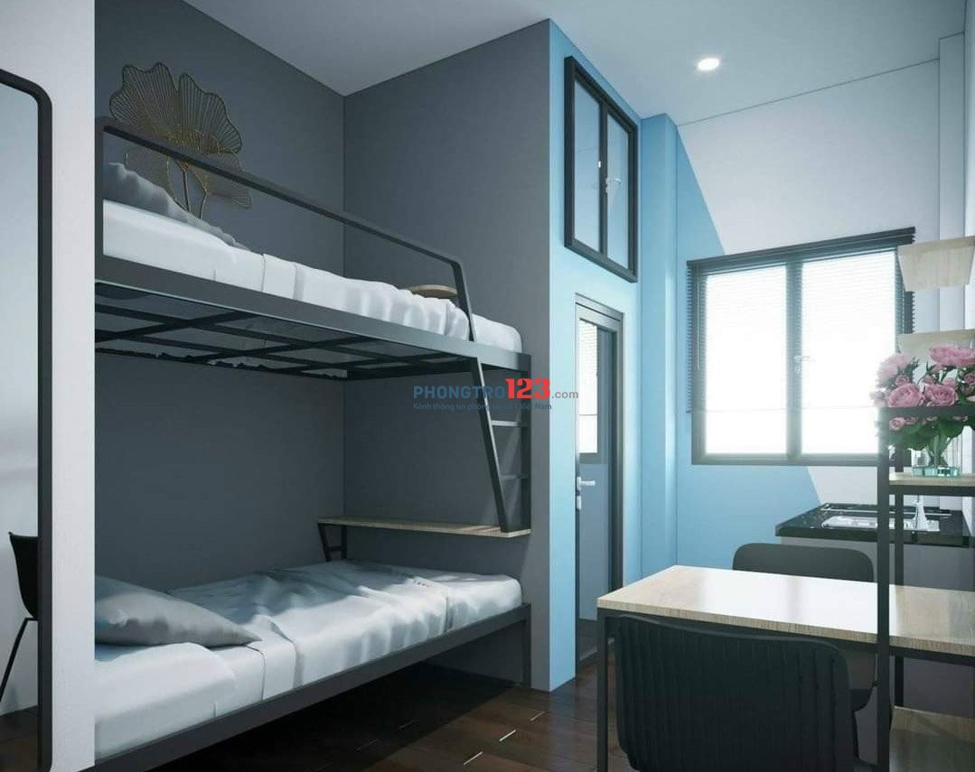 Phòng giường tầng vs 1PN Bạch Đằng ngã tư Hàng xanh hướng bến xe Miền Đông chợ bà chiểu