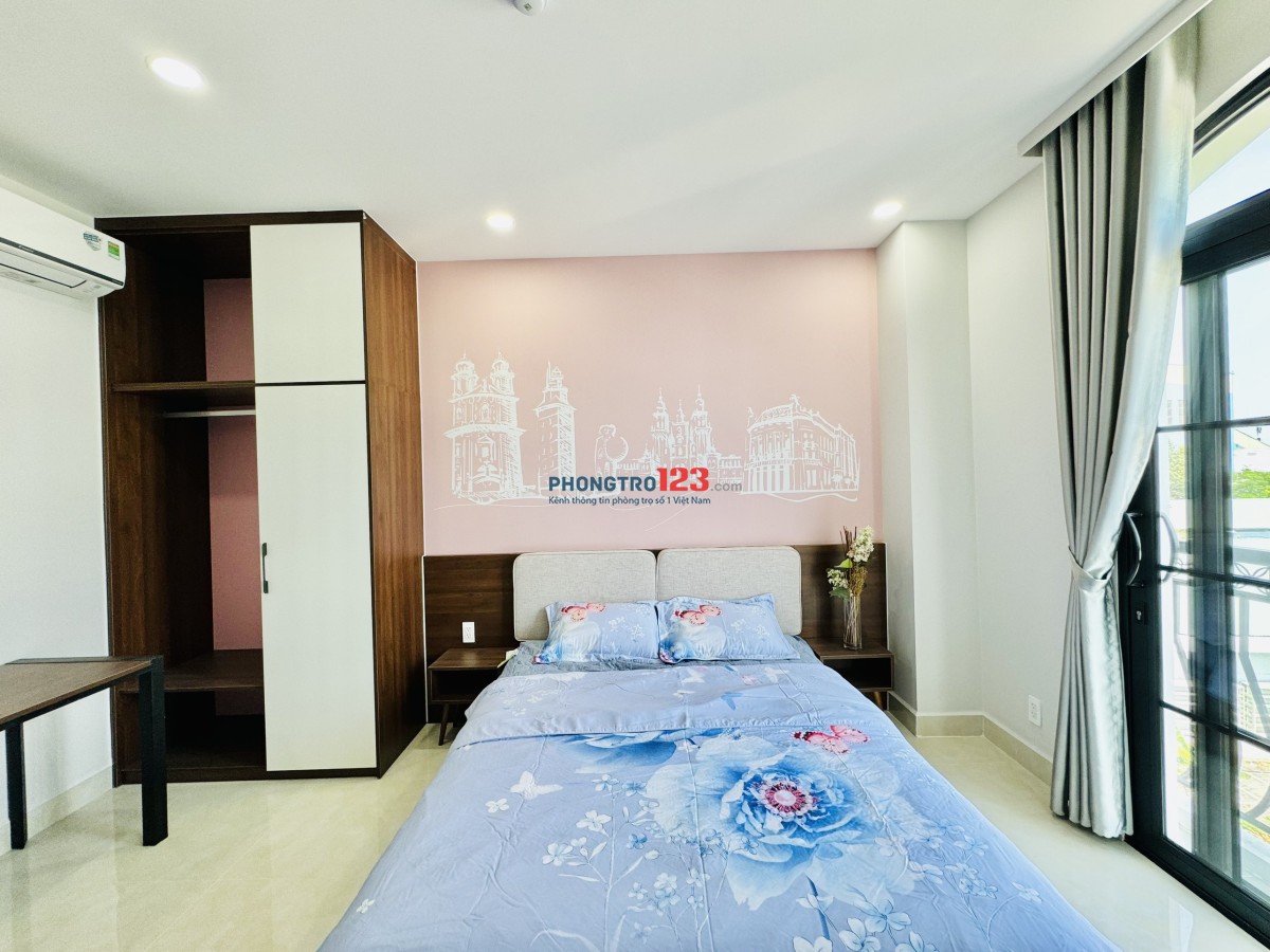 Studio Ban Công Mới 100% - Full Nội Thất - Rộng 30m2 - Ngay Lý Thường Kiệt, CMT8