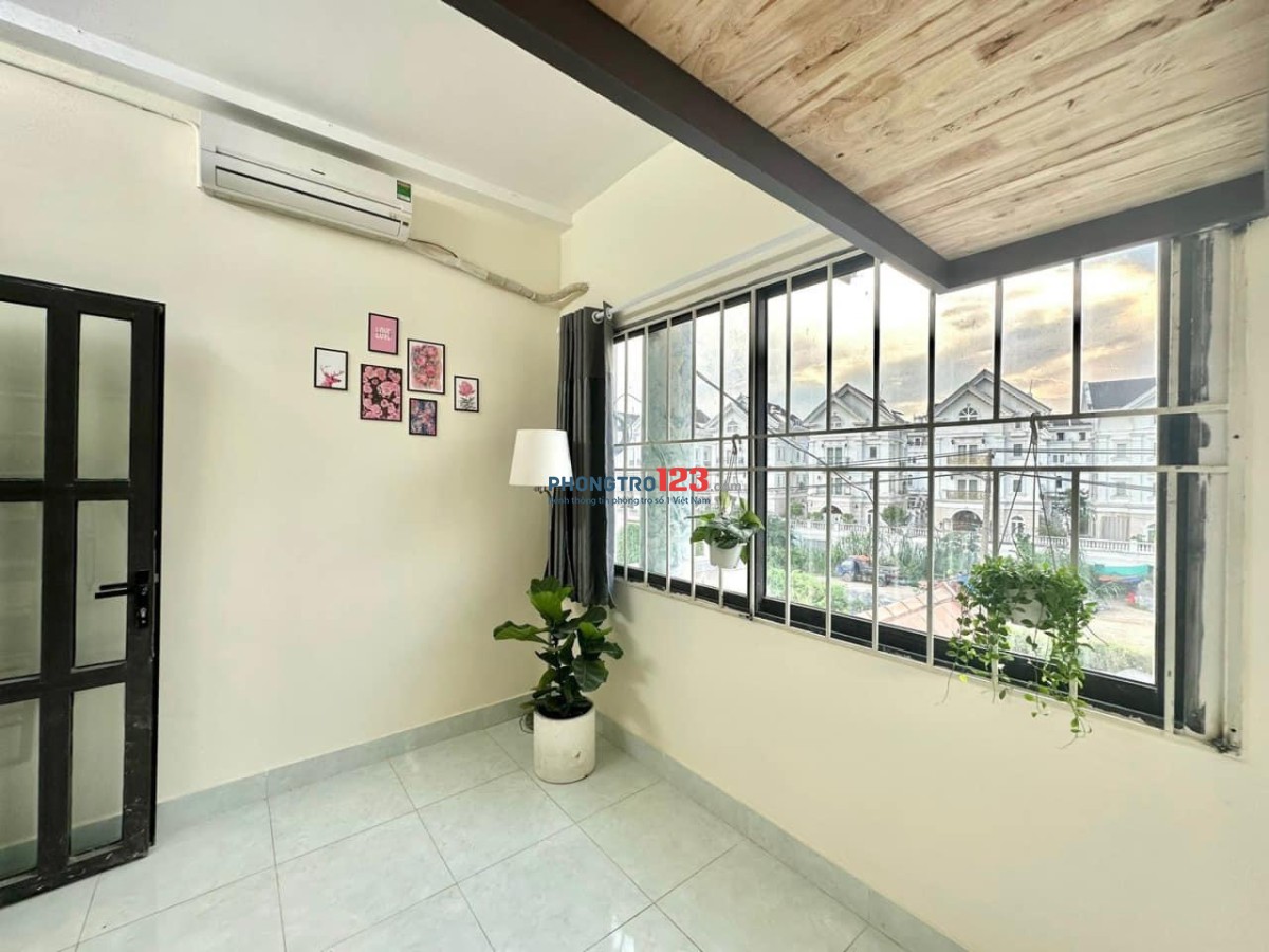 Phòng Có Gác Full Nội Thất- Máy Giặt Riêng - Ở Được 4NG - Ngay CVPM Quang Trung - Tô Ký