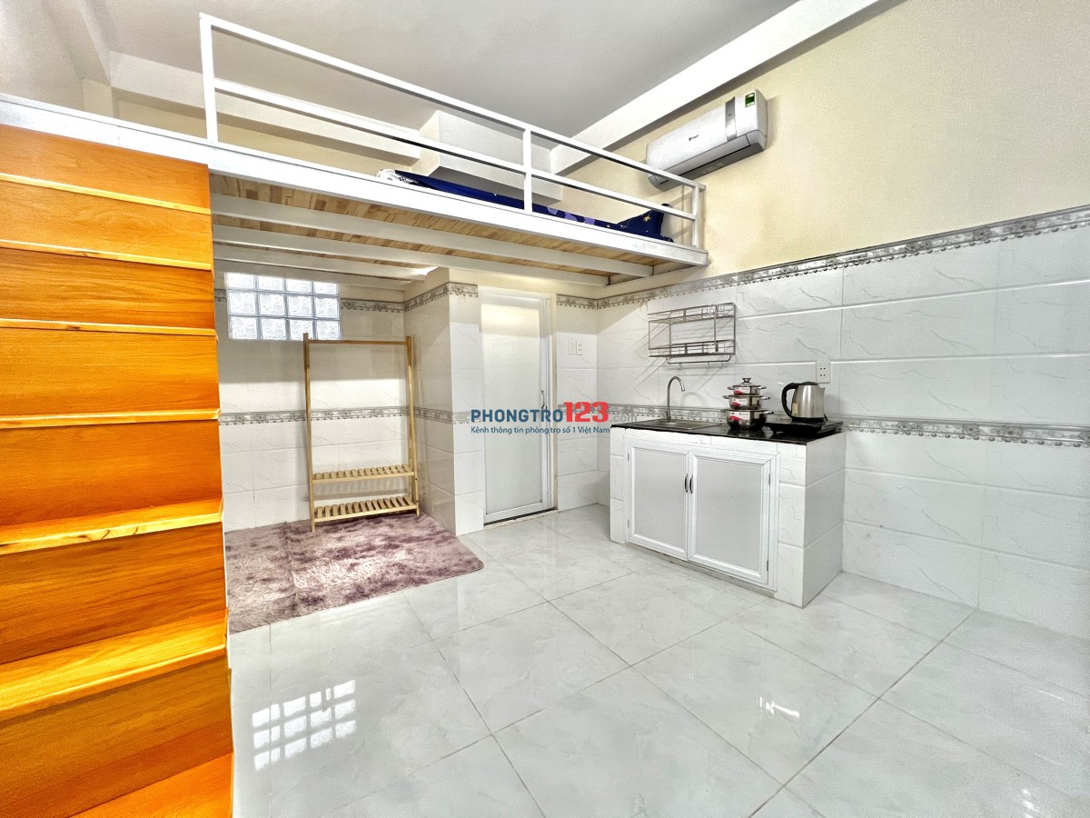 Giữ phòng qua Tết ngay AEON TÂN PHÚ, Chỉ 3,5 triệu duplex full nội thất, trống sẵn