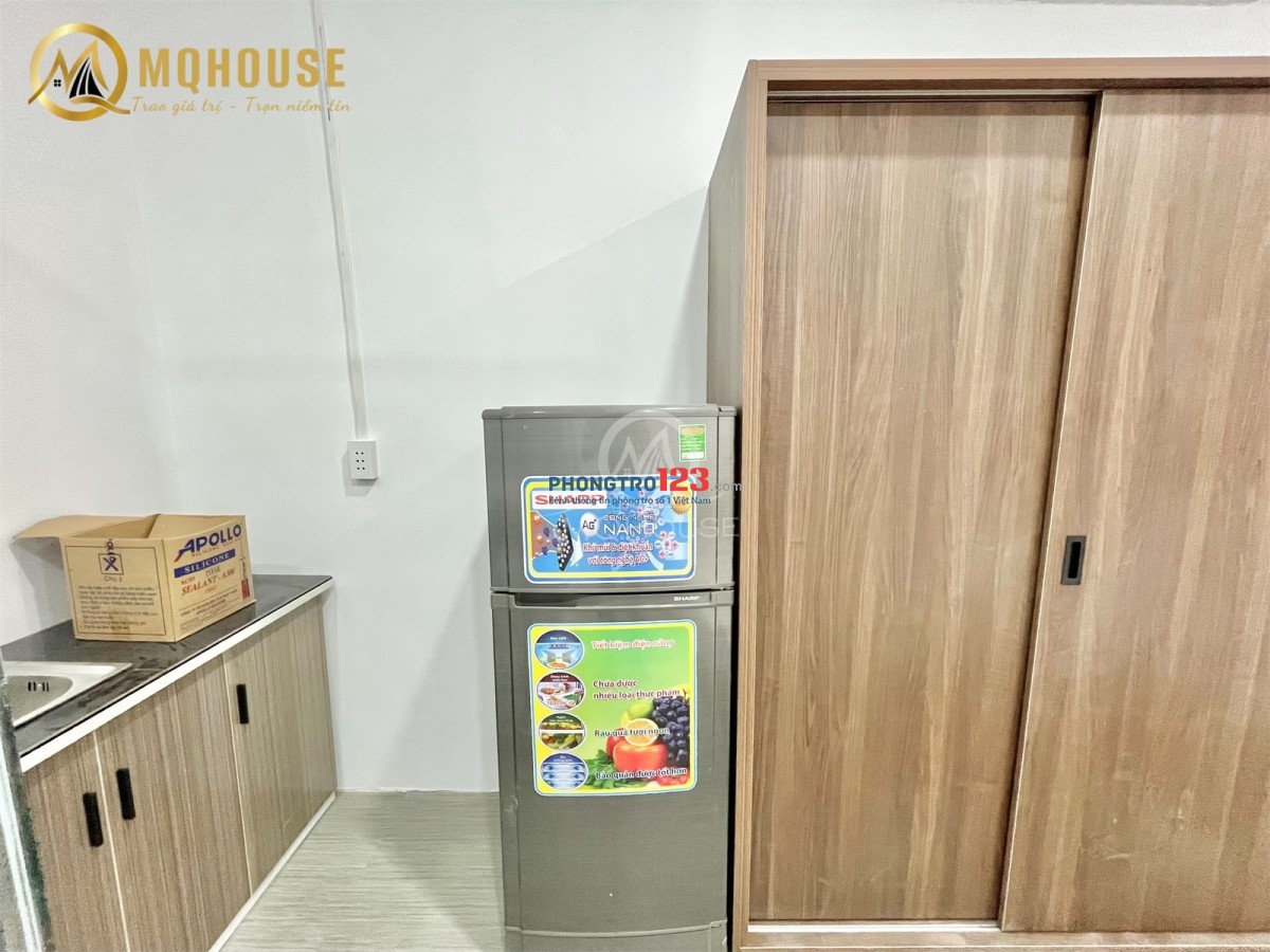 Cho Thuê Phòng Trọ, Full Nội Thất, Bình Thạnh, Gần Ngã Tư Hàng Xanh