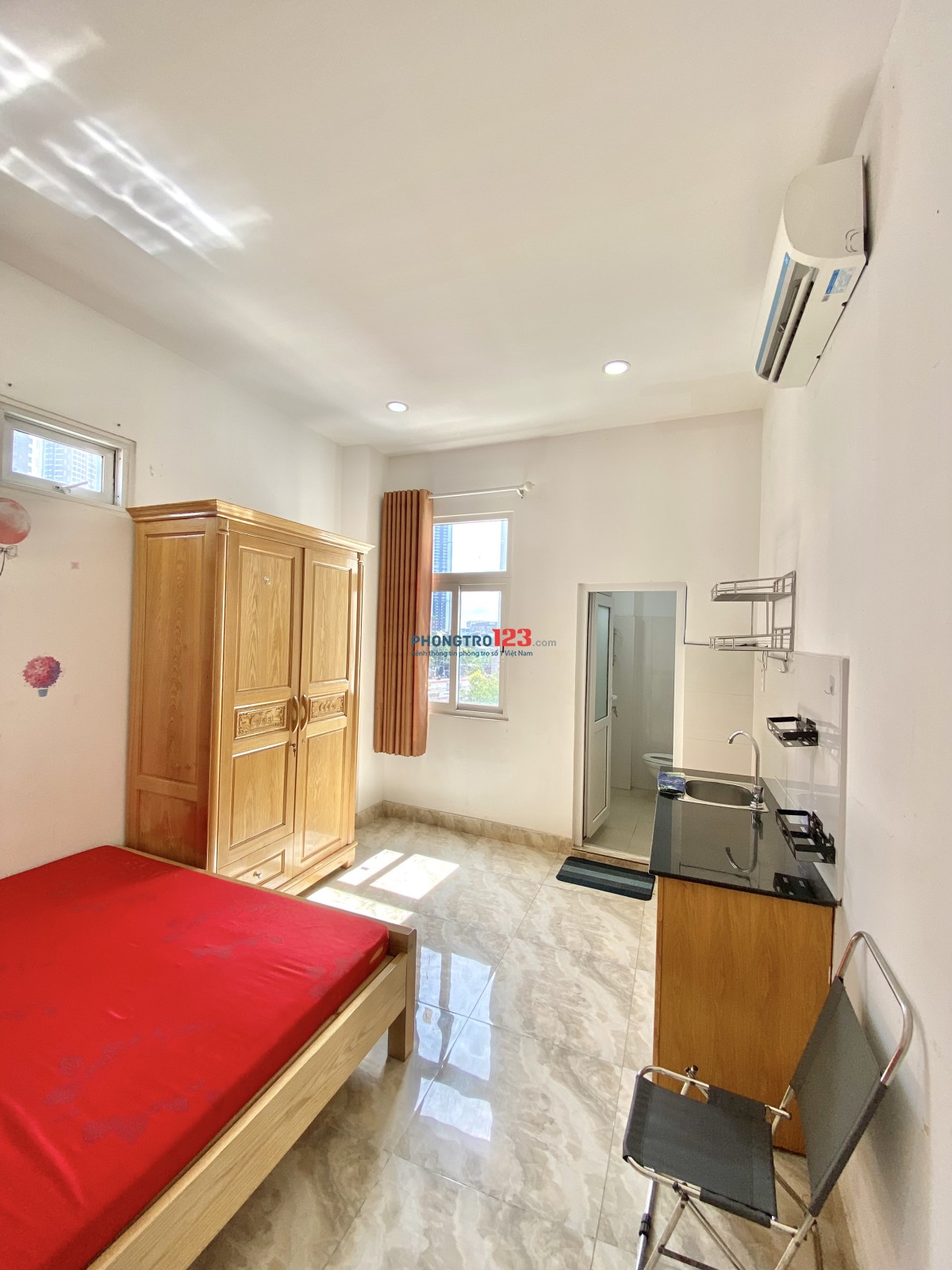 Phòng full nội thất 117 Nguyễn Hữu Cảnh gần Landmark 81
