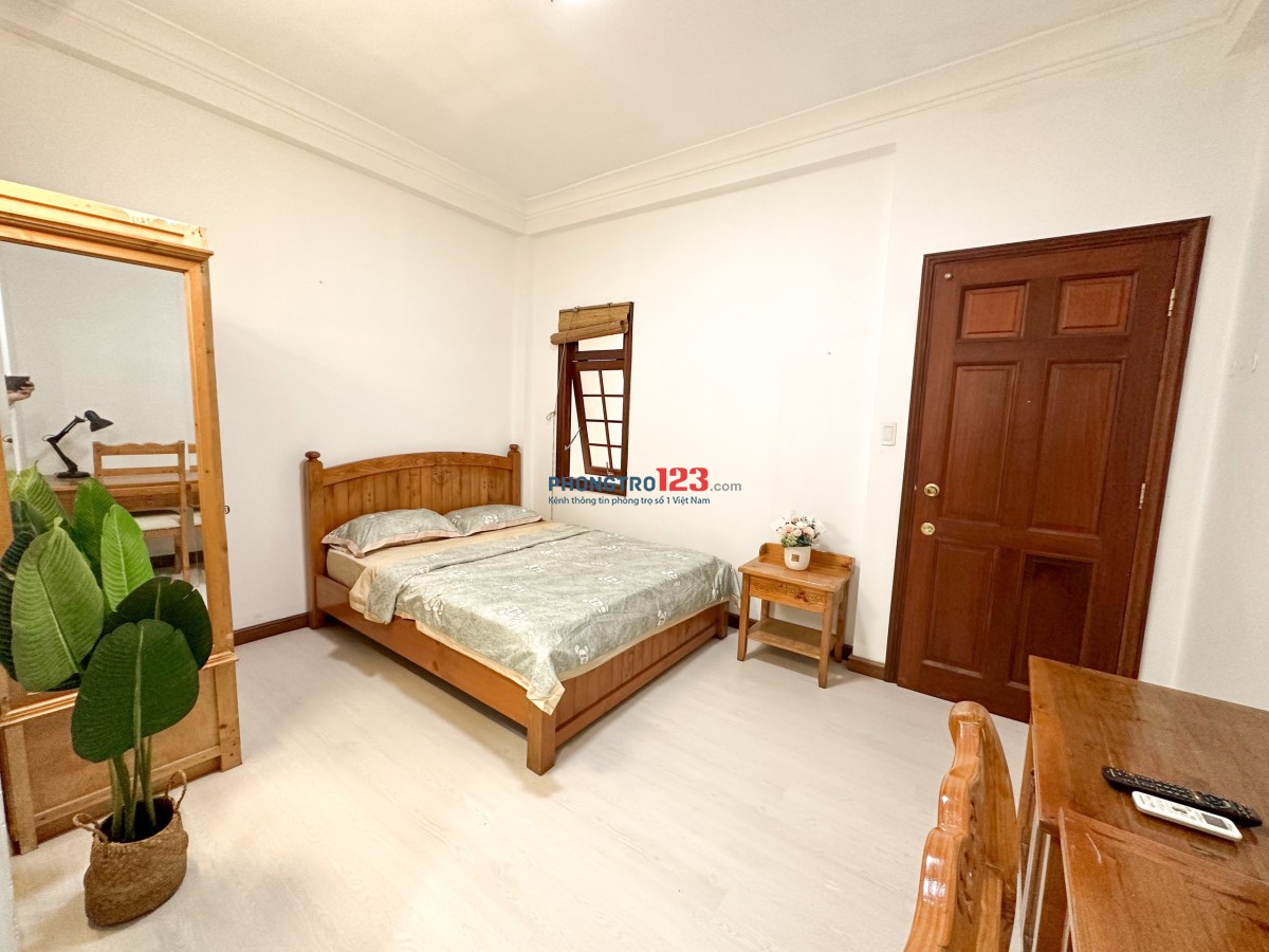 Cho thuê phòng full nội thất gần Cầu Kiệu, Công Viên Lê Văn Tám, Chợ Tân Định