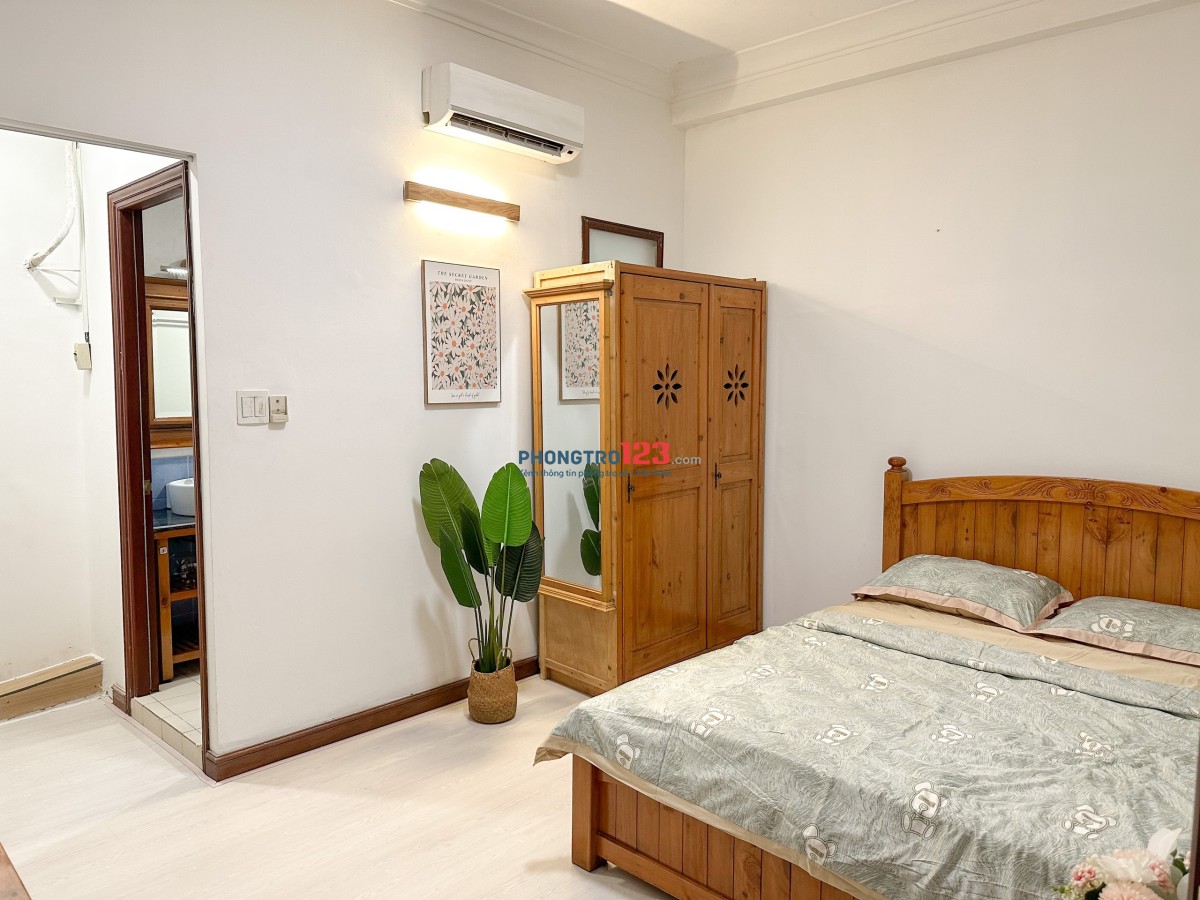 Cho thuê phòng full nội thất gần Cầu Kiệu, Công Viên Lê Văn Tám, Chợ Tân Định