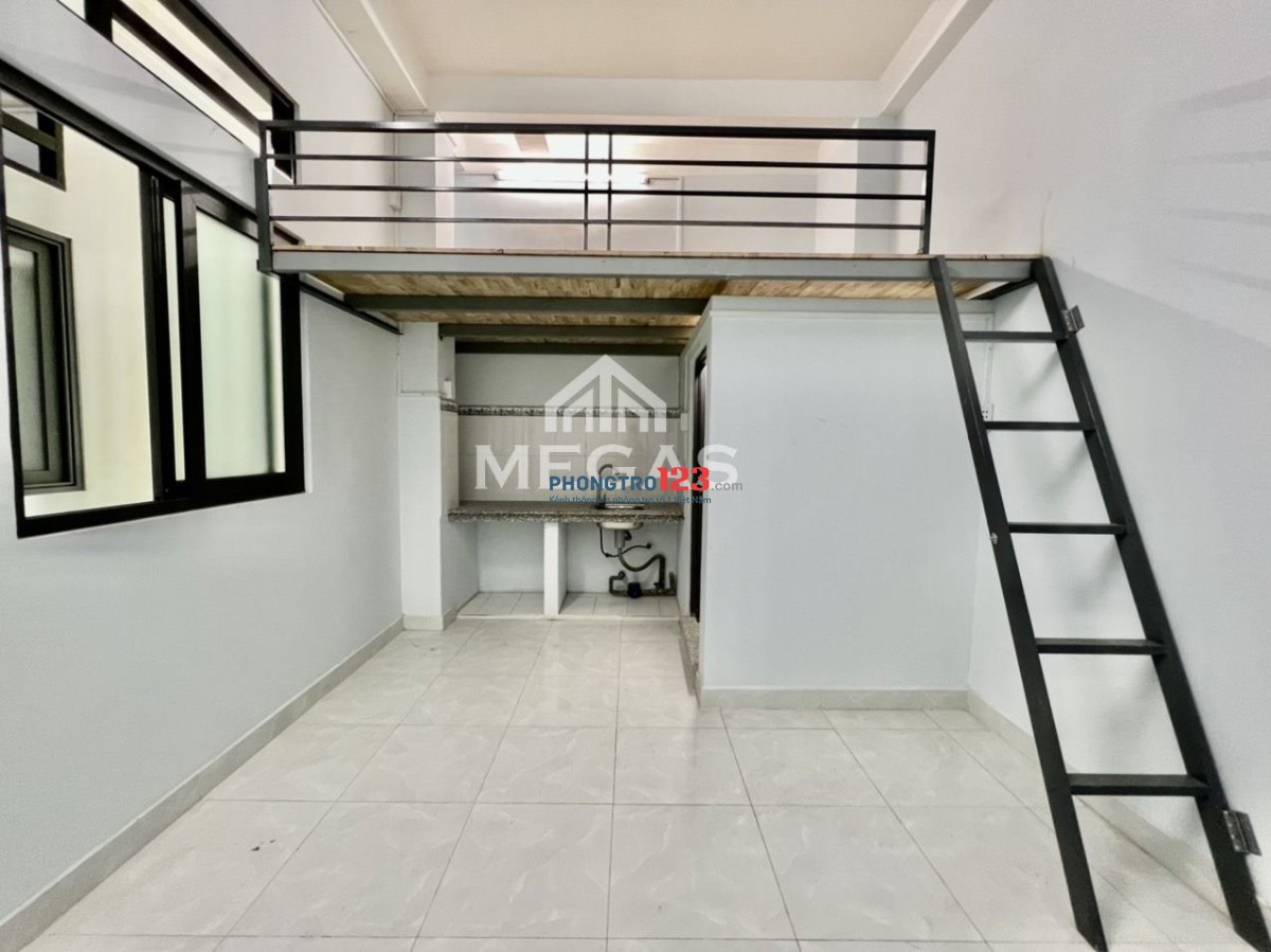 DUPLEX MỚI XÂY NGAY SÂN BAY TÂN SƠN NHẤT - 30m2 - gác cao 1m7 - CV hoàng Văn Thụ