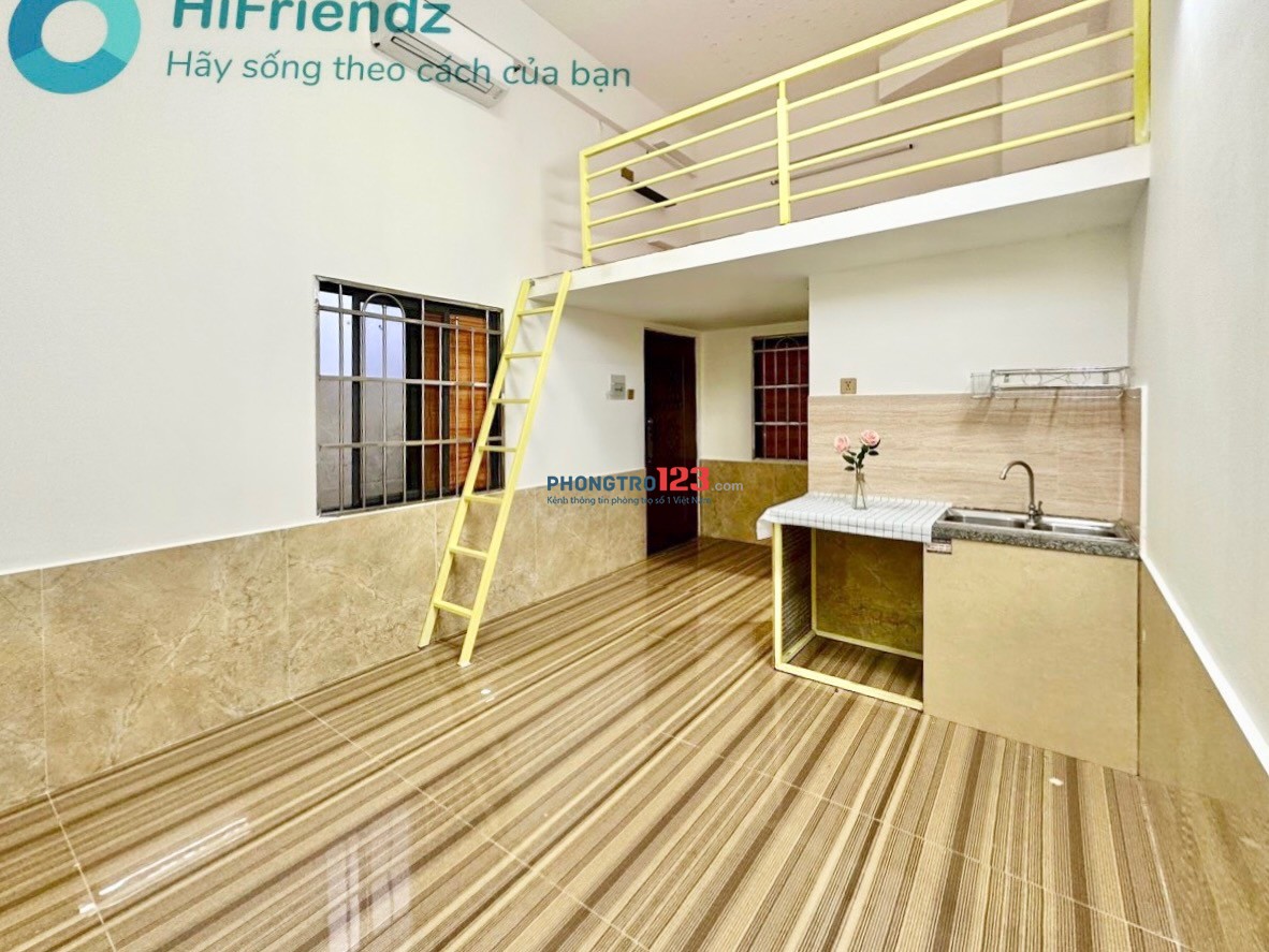 Duplex có cửa sổ thoáng, rộng an ninh, gần ngã ba mỹ thành, lê văn việt