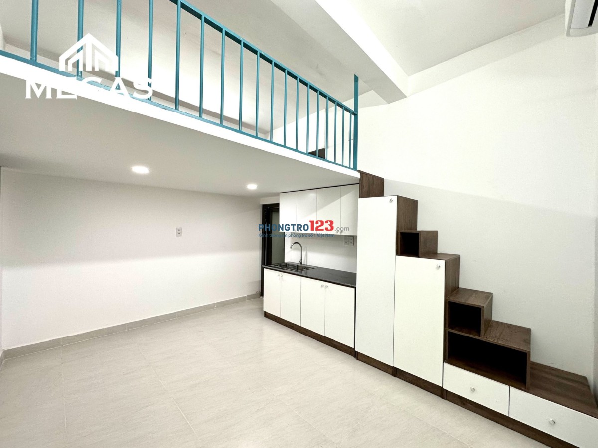 Duplex 30m2 gác cao 1m6 ngay khu công nghiệp tân bình - cầu tham lương - thang máy bảo vệ