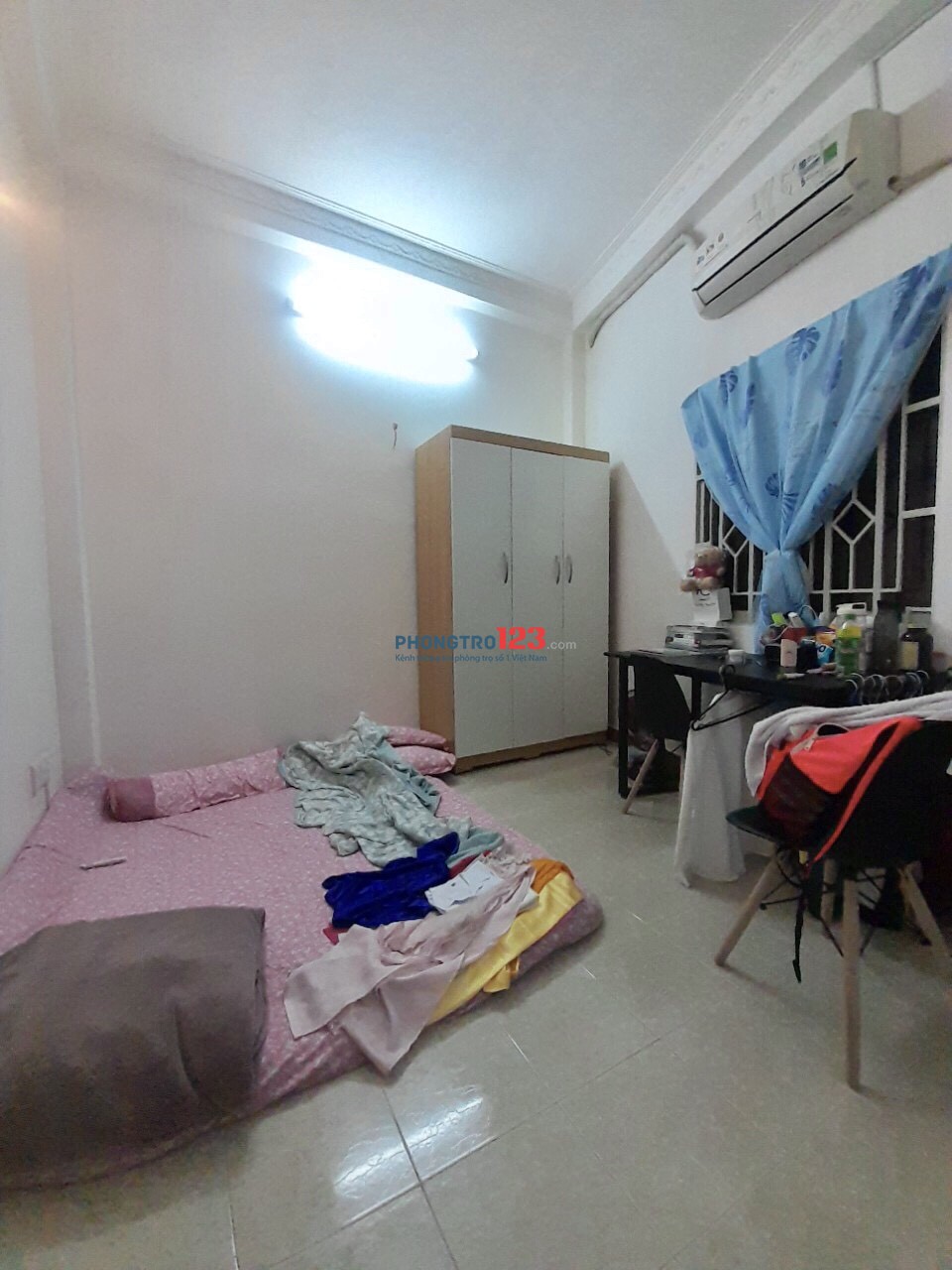 Phòng trọ 2 gian riêng biệt giá 3tr9 tại Trần Quang Diệu, quận 3