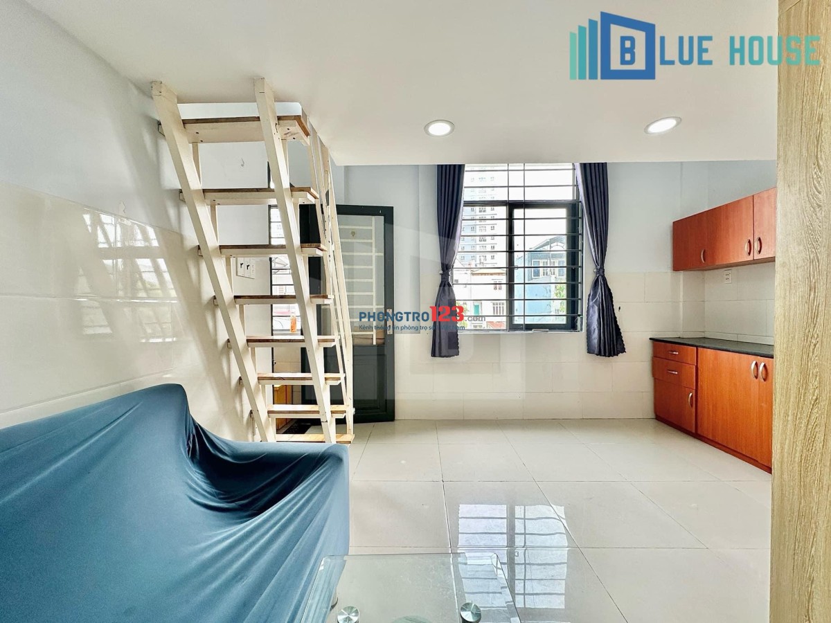 Cho Thuê Phòng Trọ Duplex Cửa Sổ Trời Lớn Thoáng Mát Ngay Vườn Lài