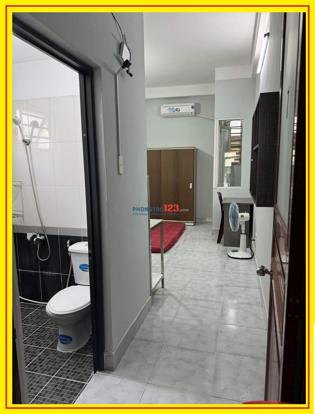 Phòng full nội thất, mới đẹp , ngay bệnh viện Ung Bứu chợ Bà Chiểu