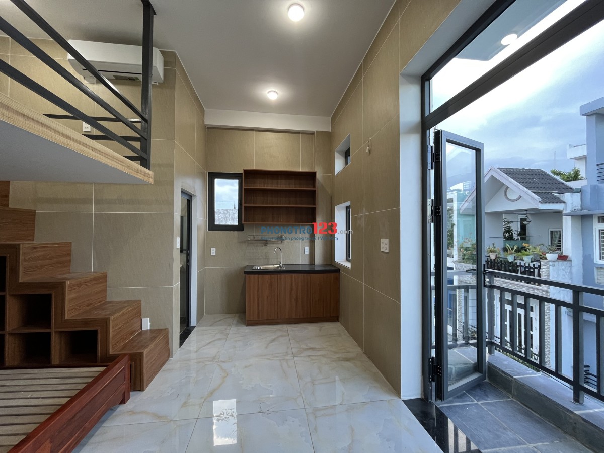 Cho Thuê Duplex, Ban Công, Full Nội Thất, Ngay Phan Văn Hớn, Cầu Tham Lương, Trường Chinh